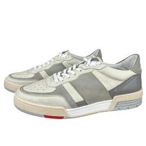 Men's COLLEGIUM Devastator Low In Platinum Suede Casual Sneakers (Sz 11)